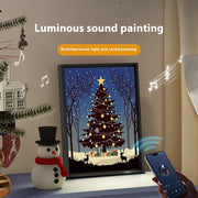 Luminous Christmas Frame By Rayvell