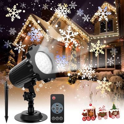 LED Snowflake Projector By Rayvell