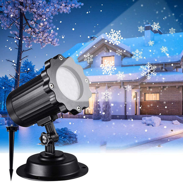 LED Snowflake Projector By Rayvell