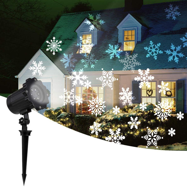 LED Snowflake Projector By Rayvell